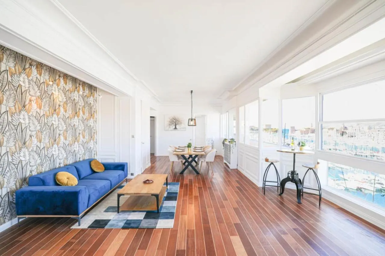 Vieux-Port - Vue Exceptionnelle - 3 Ch Et Clim Apartment Marseille France