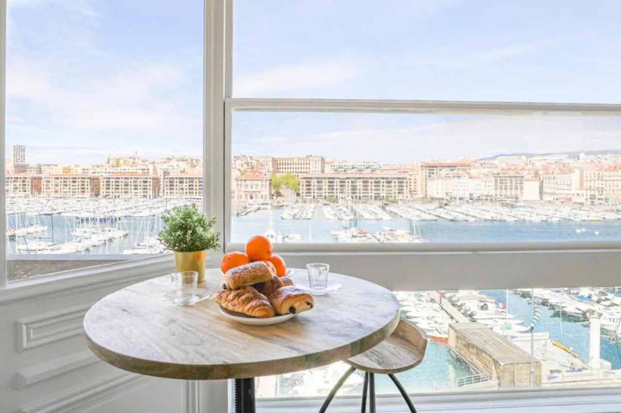 Vieux-Port - Vue Exceptionnelle - 3 Ch Et Clim Apartment Marseille France