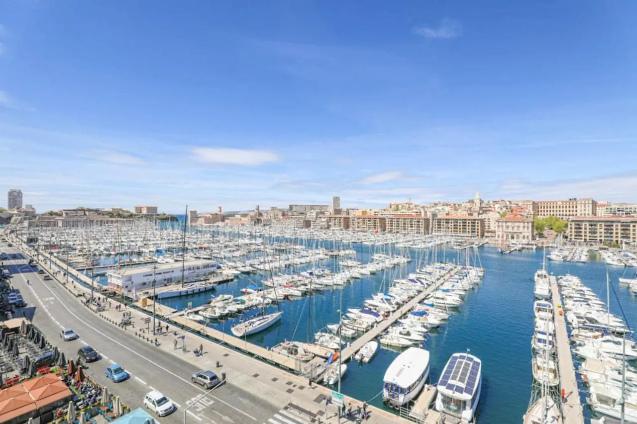 Appartement Vieux-Port - Vue Exceptionnelle - 3 Ch Et Clim à Marseille